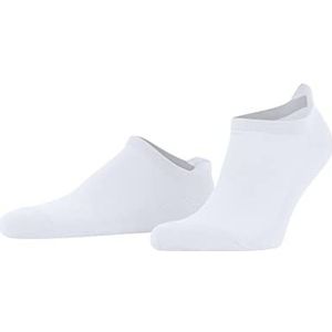 Burlington Heren Korte sokken Athleisure M SN Ademend Sneldrogend Kort eenkleurig 1 Paar, Wit (White 2000), 43-46
