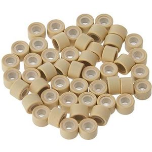 Veerlokken Blonde Silicone 50 Microbeads