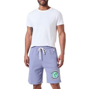 Champion Rochester 1919 Eco Future - Circular Recycled Spring Terry Graphic bermuda shorts, duifgrijs, L heren SS24, Taupe, L