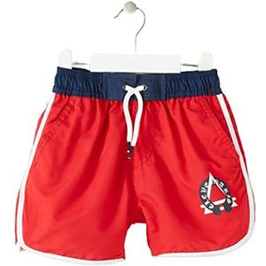 Eleven Paris Bermuda shorts voor jongens, Rood, 12 Jaren