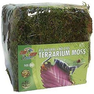 Zoo Med CF2-MBE terrarium moss minibale 900 g, natuurlijk mos voor terraria - ideaal voor incubatoren en beschermholtes