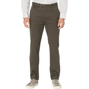 Ted Baker Heren MMT-GENAY-Irvine Fit Slim Chino Broek, Kaki, 34 (UK 34 Inch Taille)