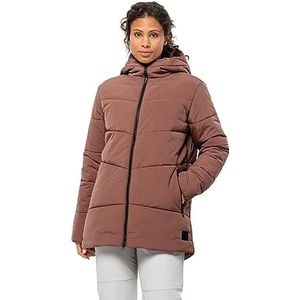 Jack Wolfskin Karolinger Long Jkt W Jas, Wild Ginger, XS Dames, Wild Ginger, XS