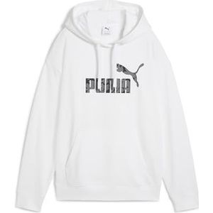 PUMA - Hoodie - Zwart - Recycled Materialen - Comfortabele Pasvorm