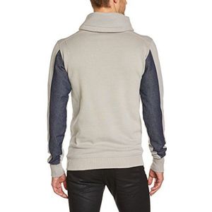 G-Star Kur AER Sw l/s sweatshirt voor heren, grijs (Industrial Grey), 3XL
