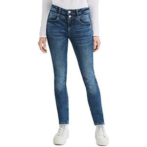 Street One Slim jeansbroek voor dames, Indigo wash., 25W x 32L