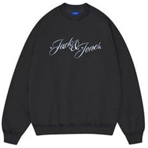 JACK & JONES Junior Jorinwood Sweat Crew Neck FST Jnr Sweatshirt, zwart, 140