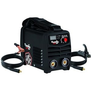 CEVIK PRO CE-MINI125 - Mini Lasser Inverter MMA met masker en elektrodehouder – 120 A 40% 230 V – elektroden tot 3,25 mm – digitaal display – generator OK – draagbaar