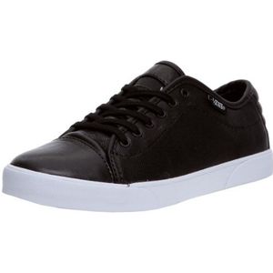 Vans Dames Hadley Lo Fashion Trainer, Zwart, 38 EU