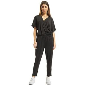 Urban Classics Ladies Modal Jumpsuit, dames overall, verkrijgbaar in vele verschillende kleuren, maten XS tot 5XL, zwart, L