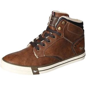 MUSTANG Herensneakers, bruin, 46 EU