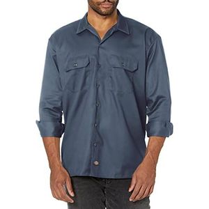 Dickies Heren shirt met lange mouwen blauw (AIR FORCE) medium, Air Force, M