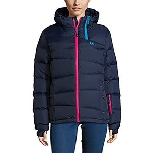 Ultrasport Professionele donsjas voor dames, gewatteerde en functionele jas Mila, winter-/outdoorjas, ski-/snowboardjas, sneeuwvanger aan de zoom, kinbescherming voor dames, met skipaszak, duimgaten