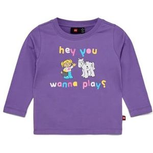 LEGO T-shirt voor meisjes, dark purple, 86 cm