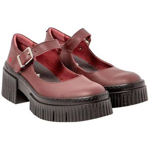 Artvoor vrouwen. 113731167003_008 Leren schoenen 1373 York Bordeaux (36), Leer, 3 tot 5 cm, Gesp, Casual