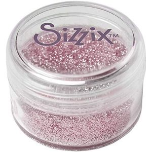 Sizzix Biologisch afbreekbare fijne glitter 663880, roze, eenheidsmaat