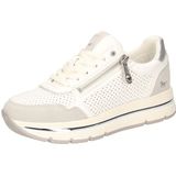 MUSTANG Sneakers laag  grijs / wit