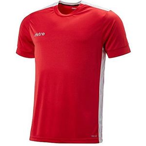 Mitre heren Charge korte mouw voetbal wedstrijd dag shirt