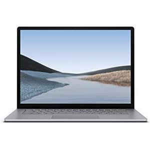 Microsoft Surface Laptop 3, 15"", 8 GB RAM, AMD Ryzen 5 3580U, 128 GB SSD, Platina - QWERTY Nederlands Toetsenbord