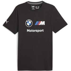 PUMA Men's Standard BMW M Motorsport Essentials Logo Tee, Black-ah23, Small