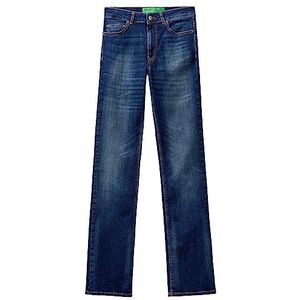 United Colors of Benetton Broek 4ORHDE00G jeans, donkerblauw denim 901, 33 dames, donkerblauw denim 901
