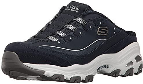 Skechers - D'Lites - Damessneakers - Marineblauw - Luchtgekoelde Binnenzool van Traagschuim