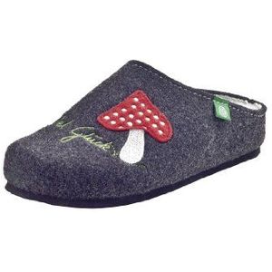 Dr. Brinkmann dames 320321 pantoffels, Grijs antraciet 9, 37 EU