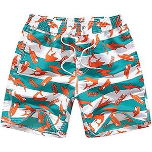 Little Hand Zwemshorts voor jongens board, Blauw 2, 3-4 Jaren