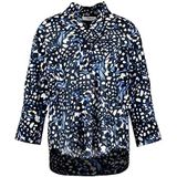 GERRY WEBER Edition Dames 860066-66410 blouse, blauw print, 36, Blauw opdruk, 36