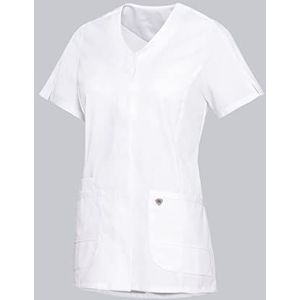 BP 1764-684-0021-XLn superlichte stof voor dames, 49% katoen/49% polyester/2% elastolefine, wit, maat XL