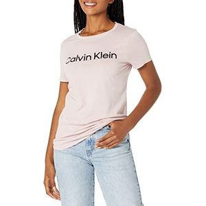 Calvin Klein Performance dames ronde hals, korte mouwen, geheim, medium, geheim, M