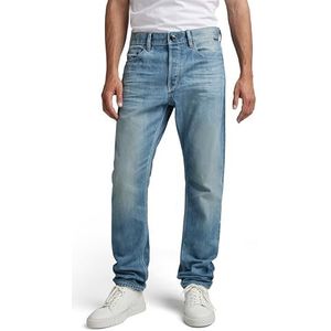 G-STAR Heren Triple A Regular Straight Jeans, Blauw (Antique Faded Moonlit Ocean D19161-d318-d869), 28W / 32L