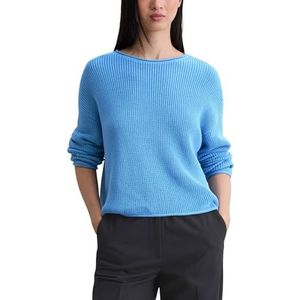 Marc O'Polo - Trui - Lichtblauw - Knitwear - Boothals