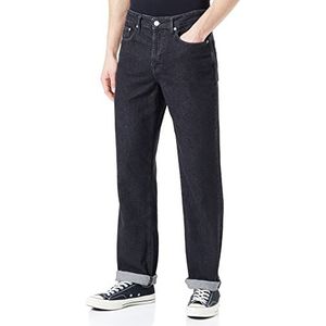 ONLY & SONS Men's ONSAVI Crop Rinse 5215 Jeans, Black Denim, 32/32, zwart denim, 32W x 32L