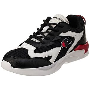 Champion Fast R B GS, sneakers, zwart/wit/rood (KK002), 38,5 EU, Nero Bianco Rosso Kk002