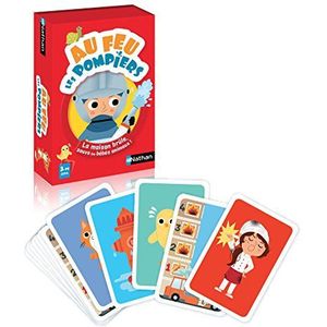 Nathan - Brandweer – kaartspel – slachtspel – reddt de babydieren – educatief spel – vanaf 2 spelers – voor kinderen vanaf 3 jaar