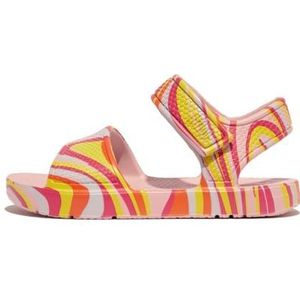 Fitflop iQUSHION Kids Peuter Swirly Ergonomic B/S sandalen teenslippers, Soft Blush Mix, 27 EU, Soft Blush Mix, 27 EU