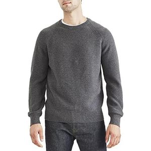 Dockers Herensweater met ronde hals, dark gray heather, XL