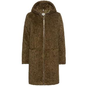 camel active - Teddyjas - Donker kaki - Met Capuchon