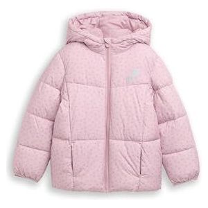 Tom Tailor - Gewatteerde Jas - Lilac - Met Print All-over