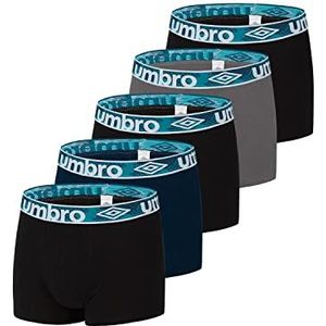 Umbro Boxershorts voor heren, verpakking van 5 stuks, klasse 3, S