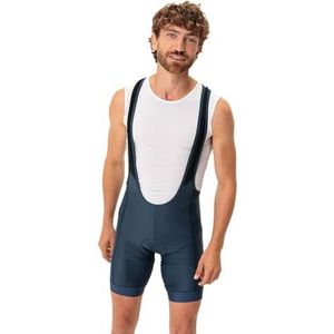 VAUDE Posta Bib Tights korte fietsbroek voor heren, comfortabele fietsbroek voor heren met bretels en R-pad zitkussen voor sportieve racefietsen, sneldrogend en ademend
