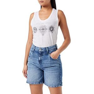 MUSTANG Damesjeans broek Style Moms, middenblauw 500, 27W / 32L