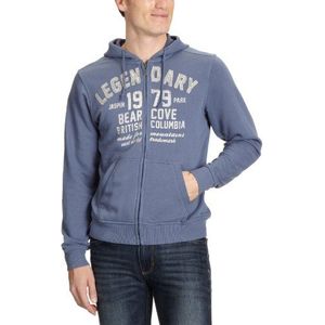 LERROS Sweatshirt voor heren 2294591, blauw (Dark Denim 474), 52 NL