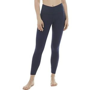 Jockey Dames Super Zachte Crossover Legging, Navy Heather, Medium