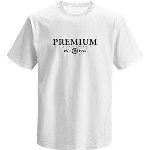 JACK & JONES Jprblacharles SS Tee FST, wit, L