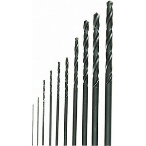 PROXXON 28874 Set HSS spiraalboren 0,3-3,2 mm met houder 10-delig
