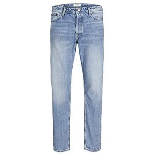 JACK & JONES Heren Loose Fit Jeans Chris Original CJ 920, Denim Blauw, 33W / 30L