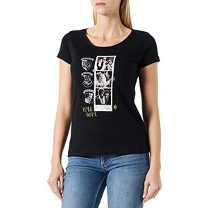 HARRY POTTER T-shirt dames, Zwart, XL