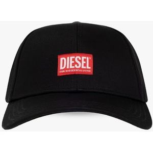 Diesel Caps A09037, Color 004 - Deep/Black, maat 02, voor heren, 004 - DEEP/BLACK, one size